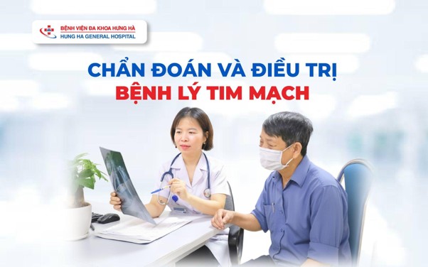 KHÁM TIM MẠCH CÙNG THS.BS NGUYỄN THỊ PHƯƠNG – PHÓ TRƯỞNG KHOA NỘI TỔNG HỢP BVĐK HƯNG HÀ-1