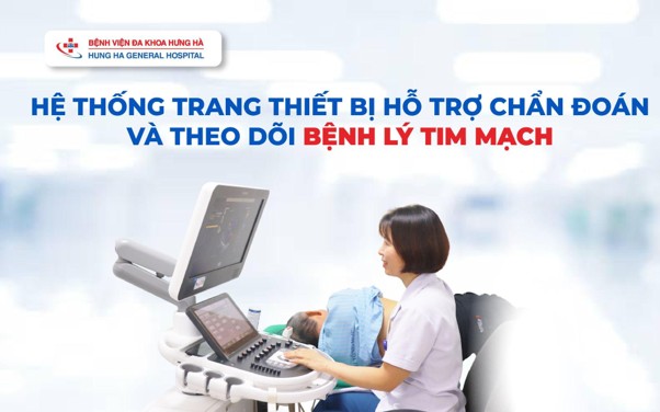 KHÁM TIM MẠCH CÙNG THS.BS NGUYỄN THỊ PHƯƠNG – PHÓ TRƯỞNG KHOA NỘI TỔNG HỢP BVĐK HƯNG HÀ-1